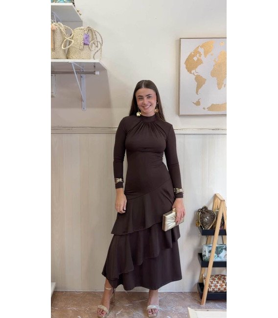 VESTIDO VOLANTES